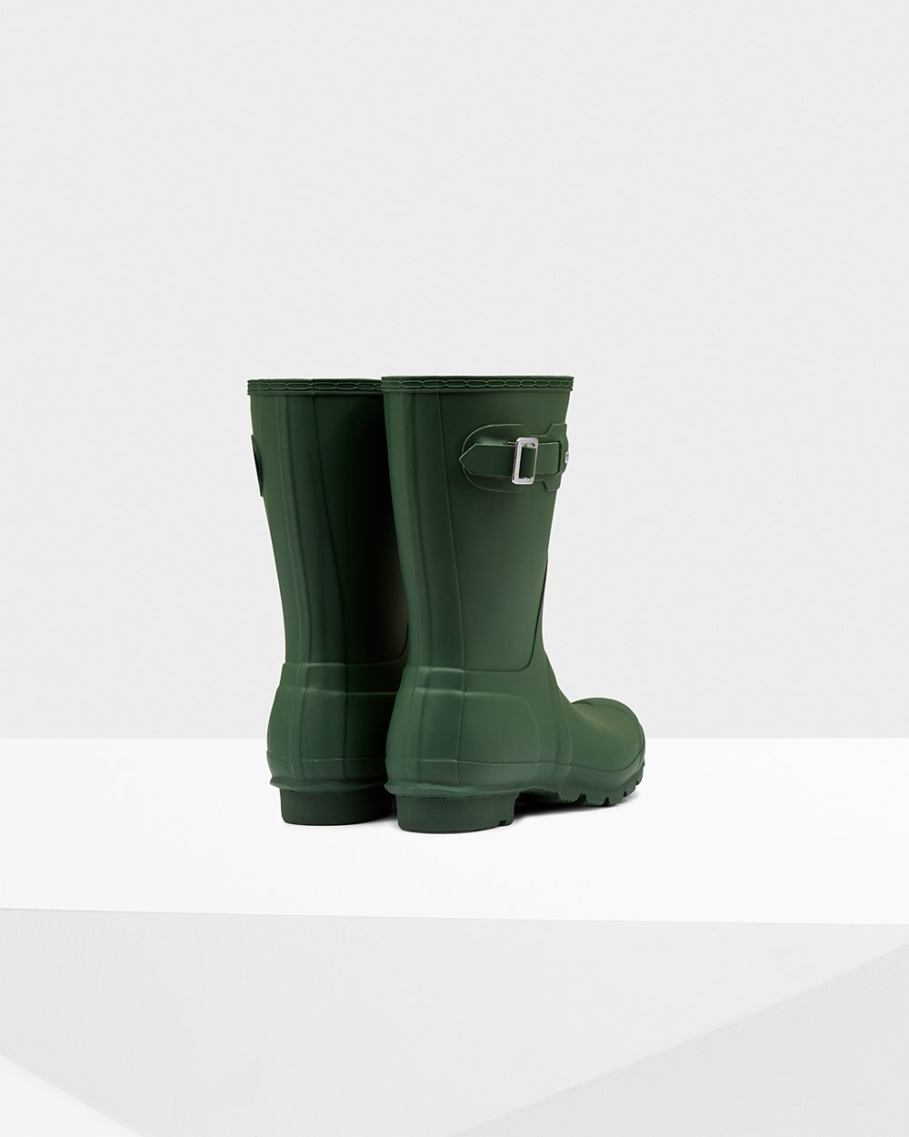 Women Hunter Original | Short Rain Boots Green | NZ-25408-ONZL